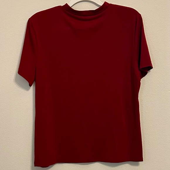 Women’s Burgundy Top, NEVER WORN, Size Small - Picture 2 of 8